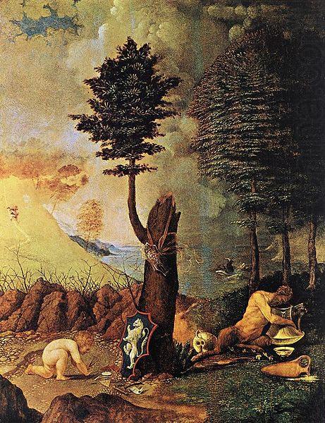 Lorenzo Lotto Allegory china oil painting image